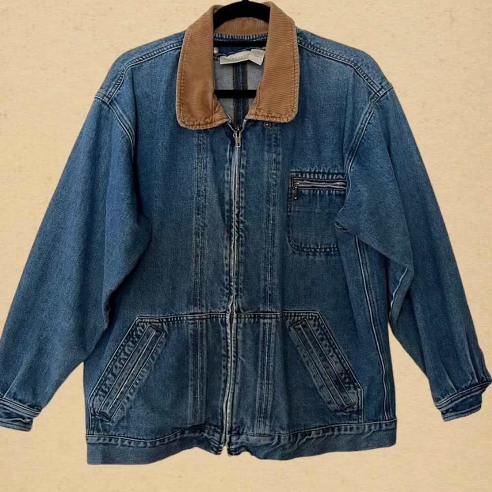 Van Heusen for Her Vintage Barn Denim Jacket
